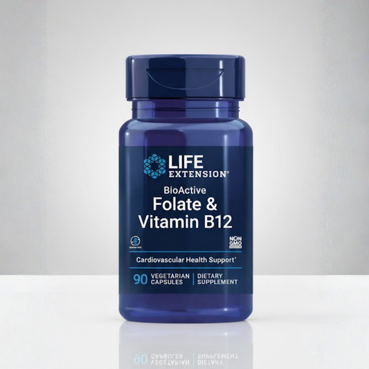 Folato 800 mcg + Vitamina B12 – Life Extension