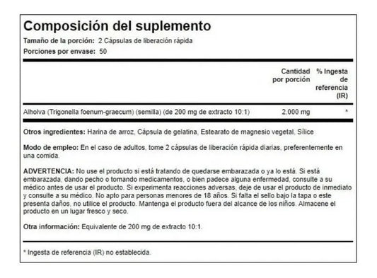 Fenogreco 2000 mg - Piping Rock