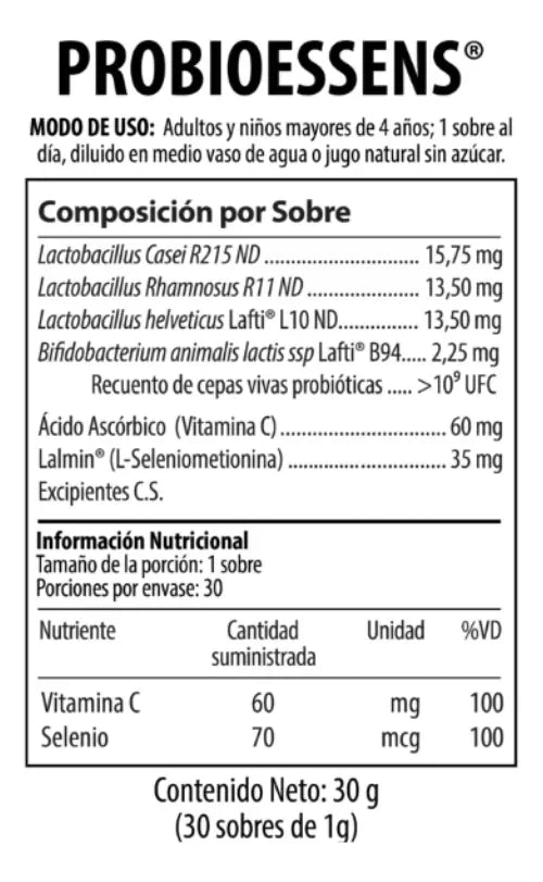 ProbioEssens X10 – Sobres de Probióticos