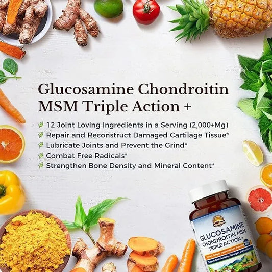 Glucosamina condroitina msm cápsulas apoyo articular