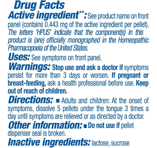 Boiron Aconitum Napellus 30C | Medicamento Homeopático