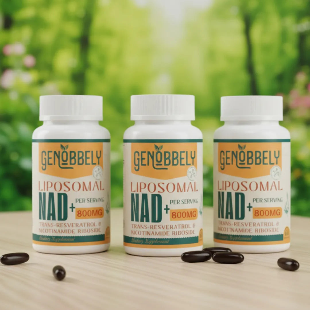 Nad 800 mg liposomal pack 3 apoyo energético celular