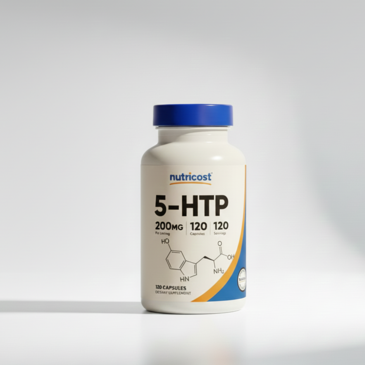 5-HTP 200 mg – Nutricost | 120 cápsulas vegetarianas
