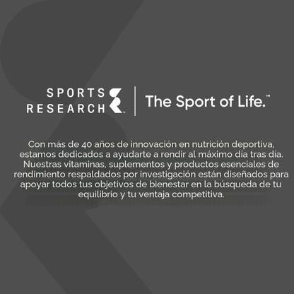 L-Teanina con cafeína y MCT Sports Research