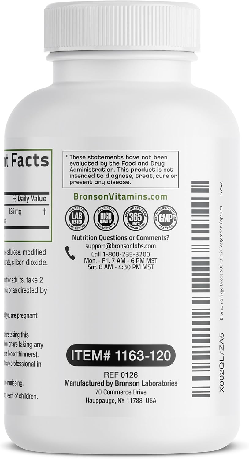 Ginkgo Biloba Extra Strength Bronson