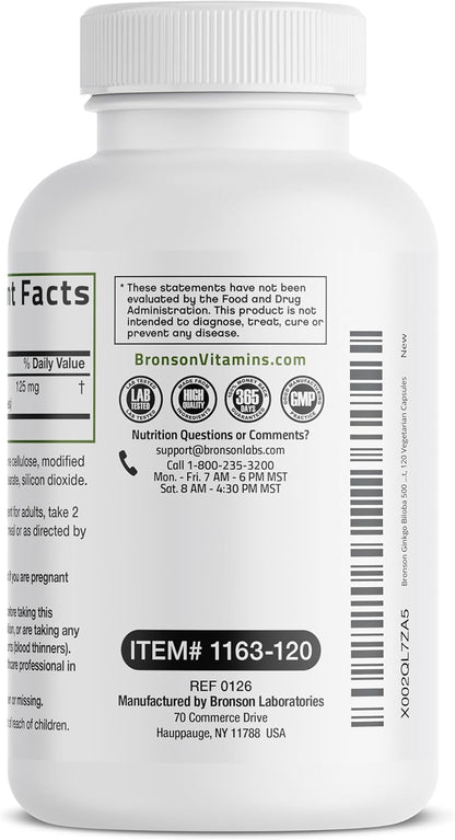 Ginkgo Biloba Extra Strength Bronson