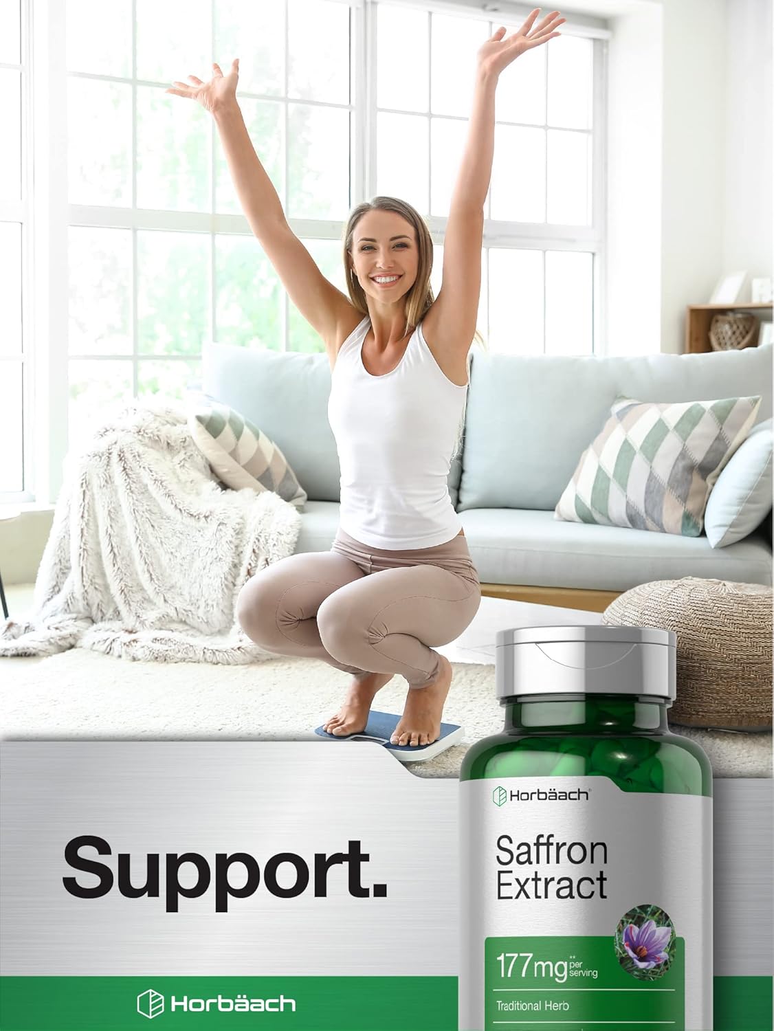 Extracto de azafrán cápsulas 60 equilibrio emocional