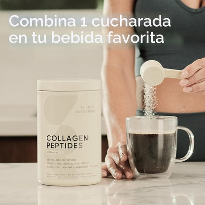 Premium Peptidos De Colageno (16 Onzas), Sports Research