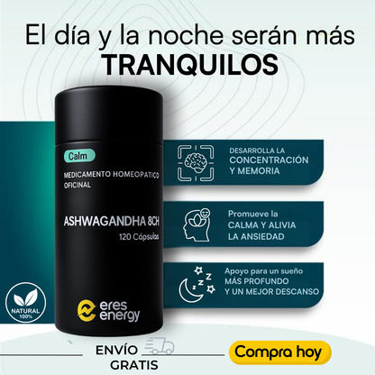Kit Ashwagandha Eres Energy - 2 unidades