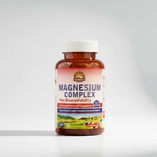 Complejo de Magnesio de Vitalitown – 120 cápsulas vegetales