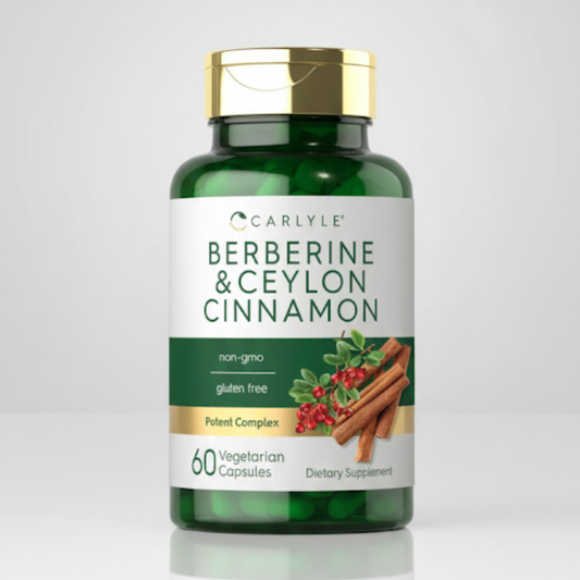 Berberina Con Canela 2000mg Carlyle
