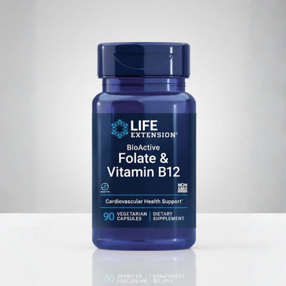 Folato 800 mcg + Vitamina B12 – Life Extension