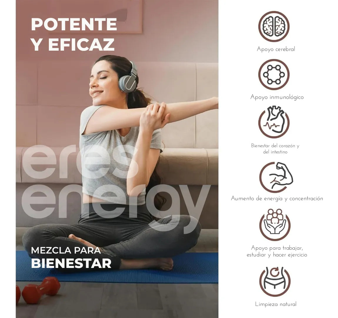 Nutrivein Complejo de Hongos Premium 2600 mg