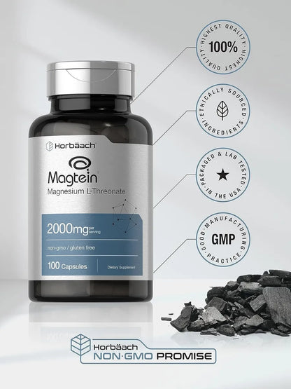 L-Treonato de Magnesio (Magtein) – Horbäach | Cápsulas
