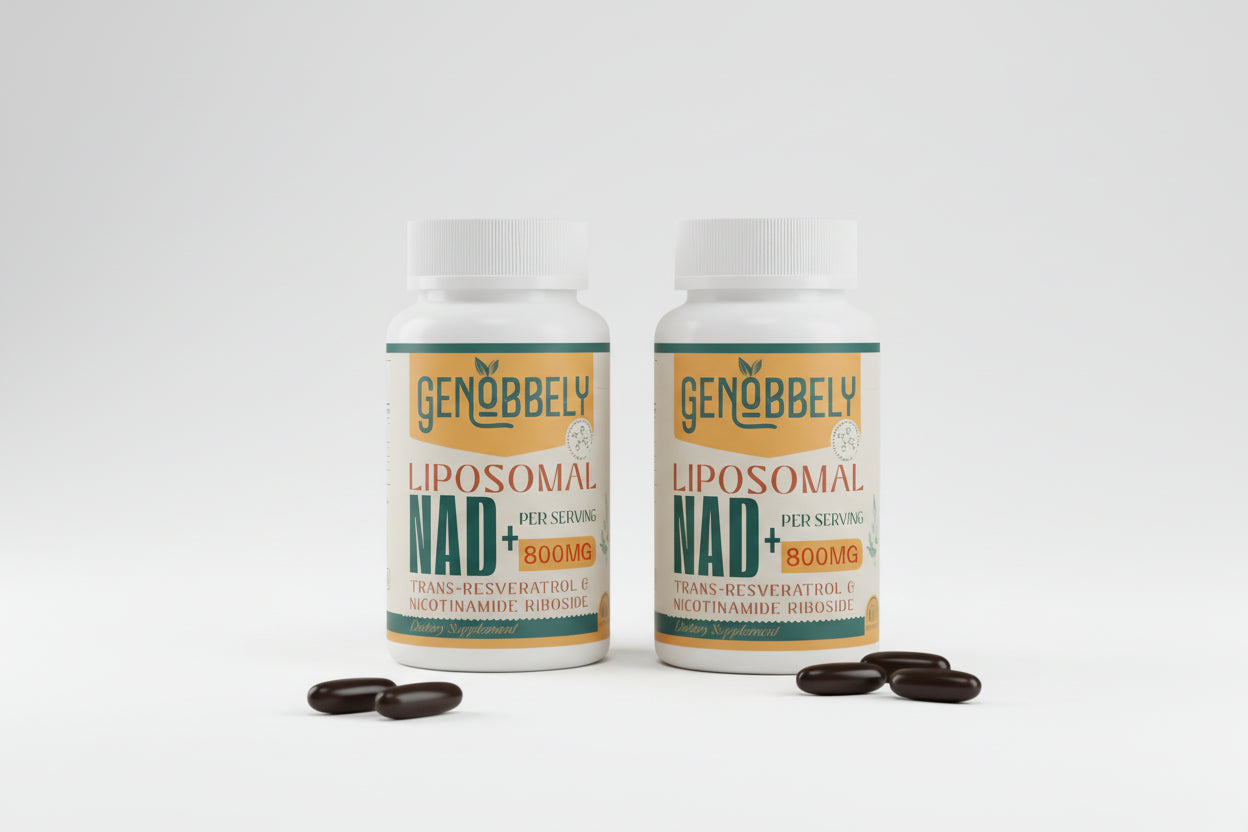 nad 800 mg liposomal pack 2 apoyo energético celular