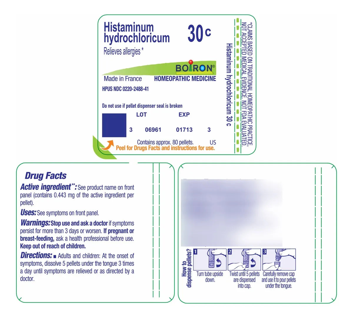 Histaminum Hydrochloricum – Medicamento Homeopático - BOIRON