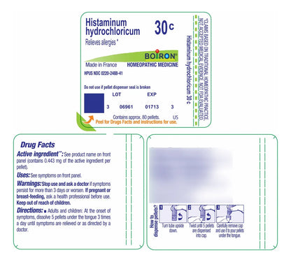 Histaminum Hydrochloricum – Medicamento Homeopático - BOIRON