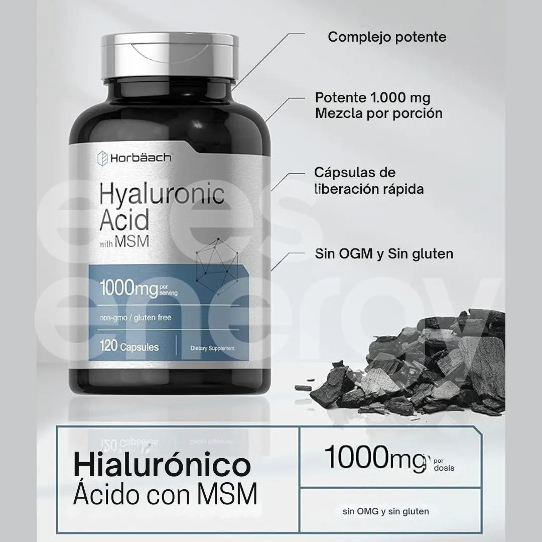 Ácido Hialurónico – Horbäach | Cápsulas