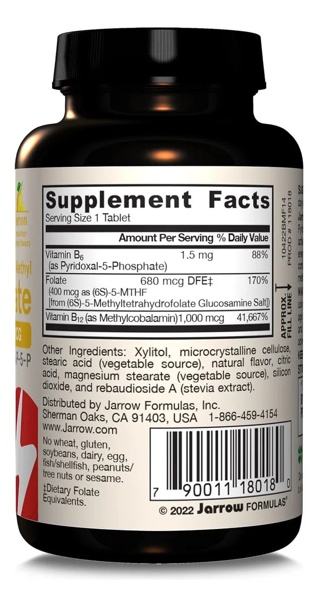 Metilo B12/ Folato Vitamina Jarrow