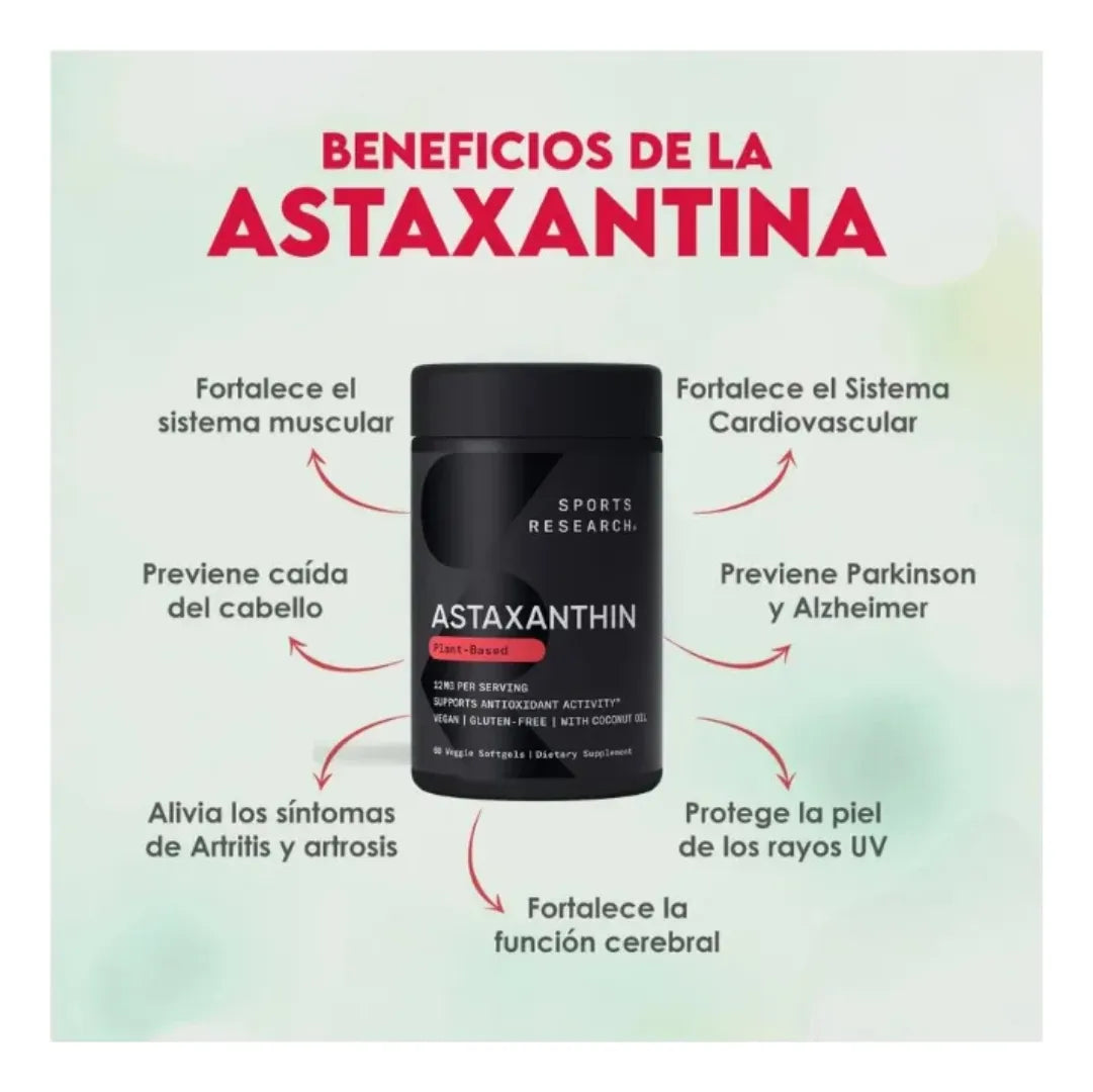 Astaxantina triple resistencia pack 3 apoyo antioxidante