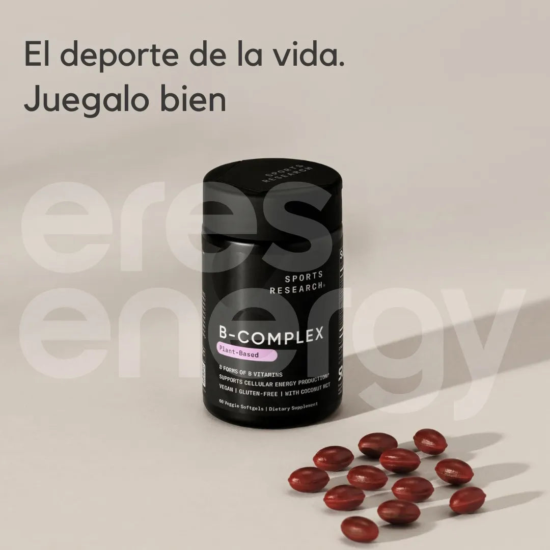 Complejo de Vitamina B Vegano – Sport Research