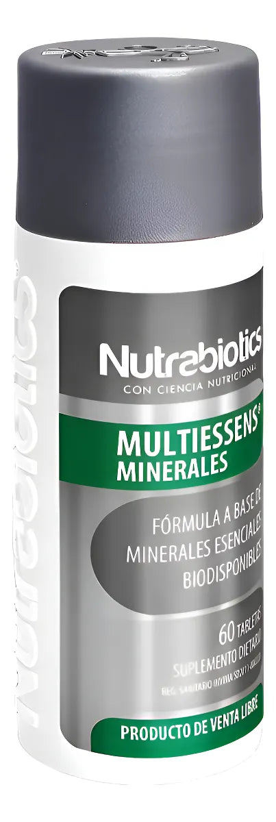 MultiEssens Minerales – 60 Cápsulas Sin Sabor