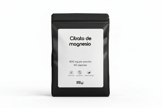 Citrato de magnesio cápsulas 60 unidades apoyo digestivo