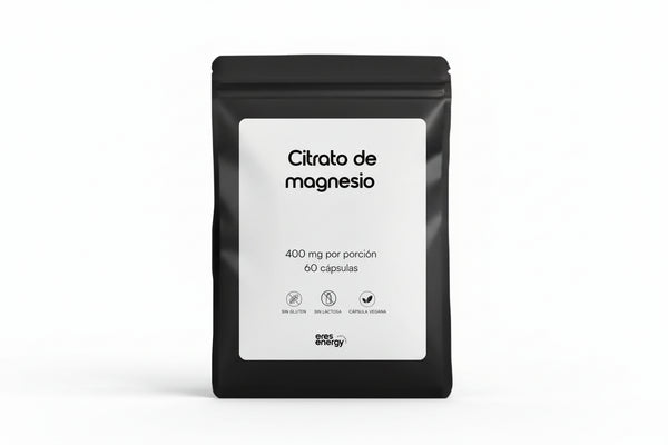 Citrato de magnesio cápsulas 60 unidades apoyo digestivo