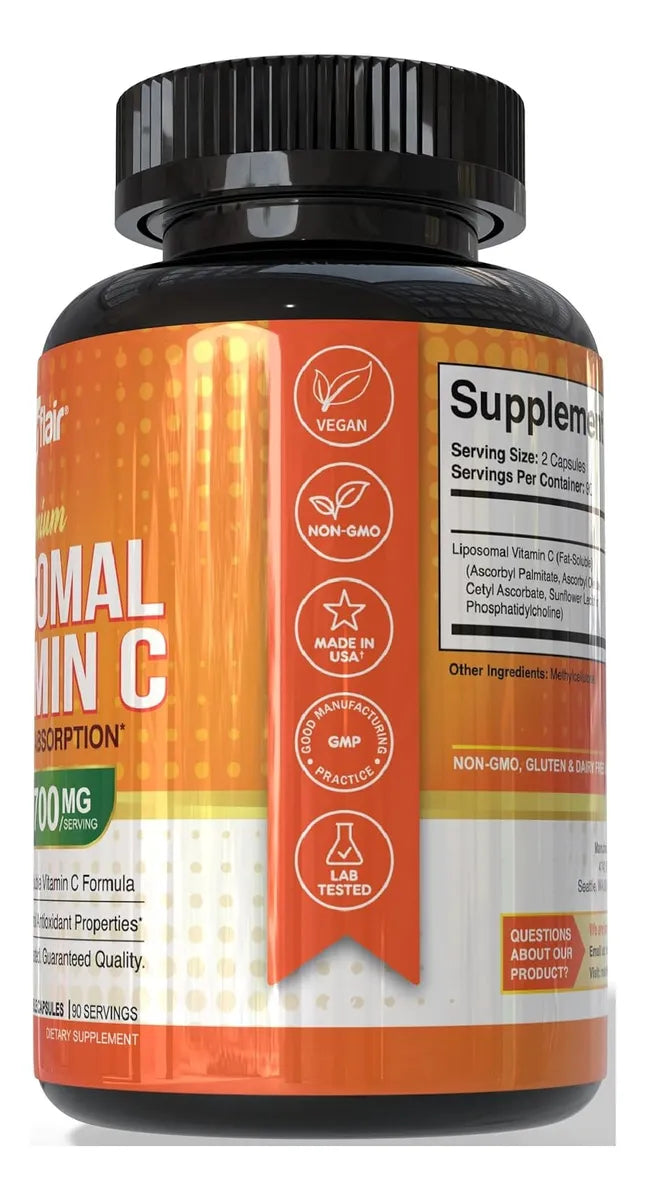 Vitamina C Liposomal - NUTRIFLAIR 1700mg