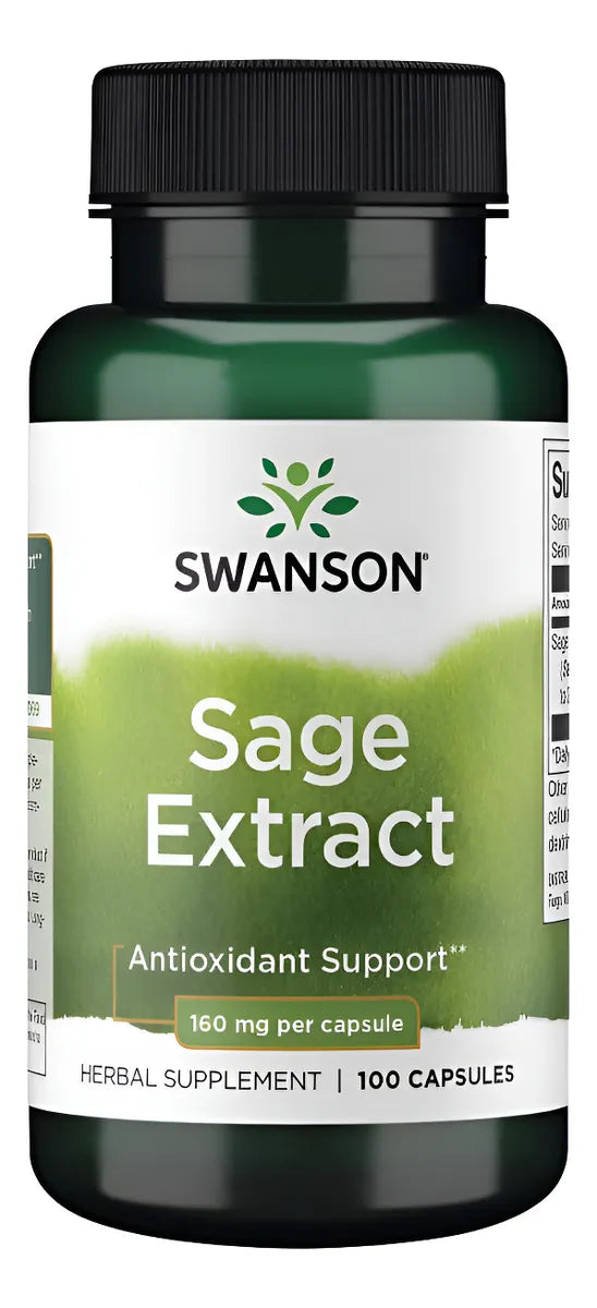 Extracto de Salvia – Suplemento Herbal Swanson
