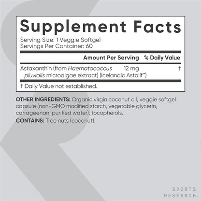 Astaxantina Vegana - Sport Research