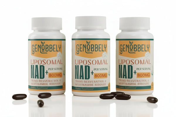 Nad 800 mg liposomal pack 3 apoyo energético celular
