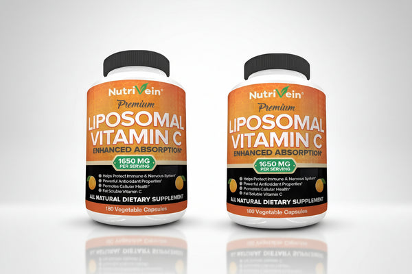 Vitamina c liposomal 1650 mg pack 2 apoyo inmune