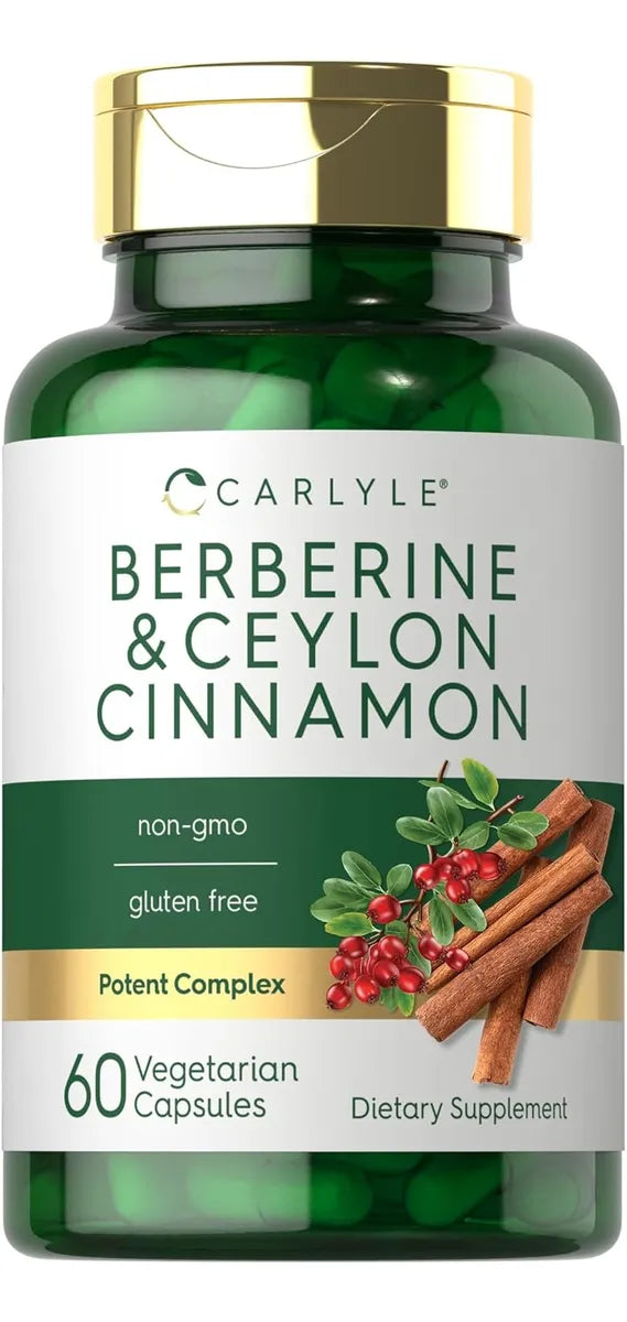 Berberina Con Canela 2000mg Carlyle