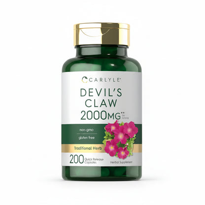Garra del diablo 2000 mg 200 cápsulas apoyo articular