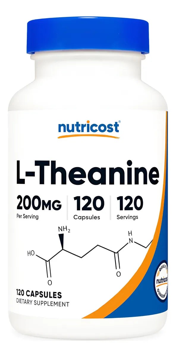 L -Teanina 200 mg – 120 Cápsulas Doble Fuerza