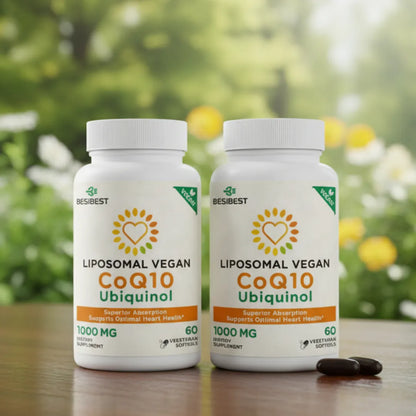 Coenzima q10 1000 mg liposomal pack 2 apoyo energético