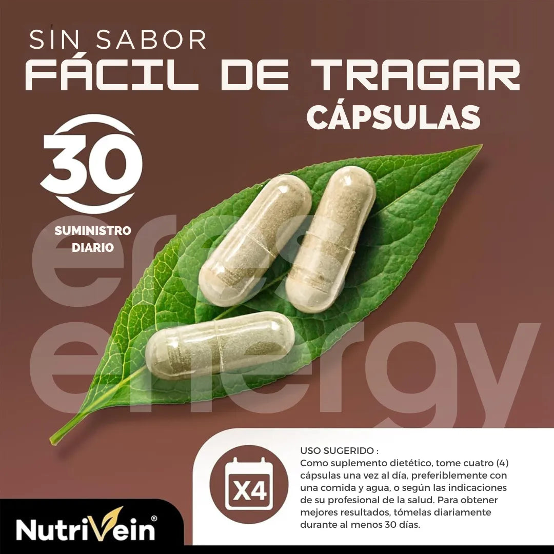 Nutrivein Complejo de Hongos Premium 2600 mg