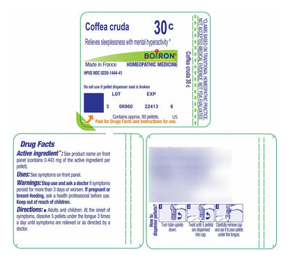 Coffea Cruda – Gránulos Homeopáticos - BOIRON
