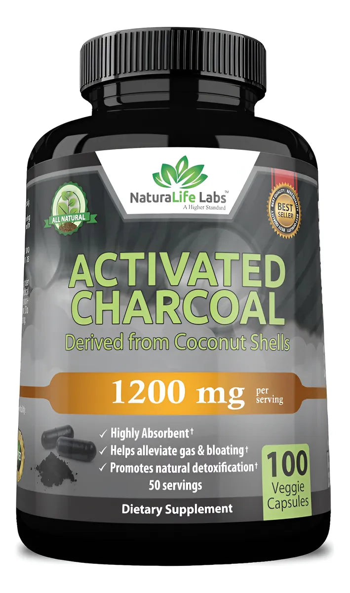 Carbón Activado – Natural Labs | Cápsulas