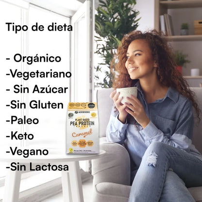 Proteína Vegana de Arveja Natural – Herbivore
