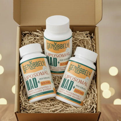 Nad 800 mg liposomal pack 3 apoyo energético celular