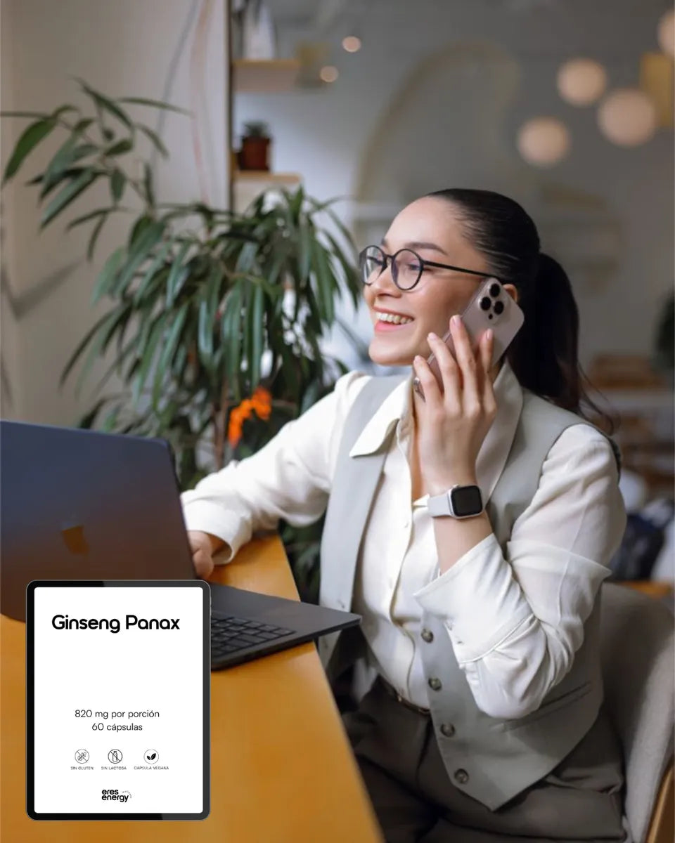 Ginseng extrafuerte cápsulas 60 unidades energía y vitalidad