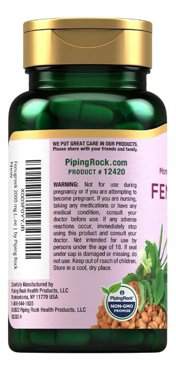 Fenogreco 2000 mg - Piping Rock
