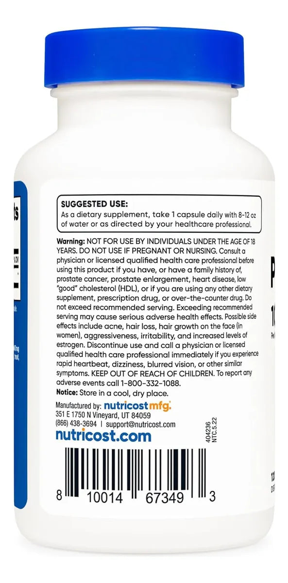 Pregnenolona 100 mg Nutricost