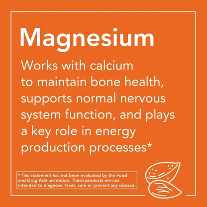 Magnesio 400 mg cápsulas soporte muscular y nervioso