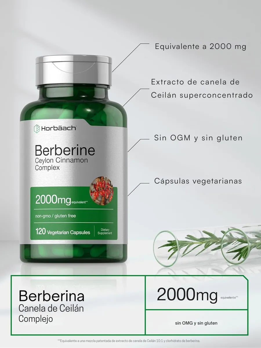 Horbaach Berberina con Canela de Ceilán