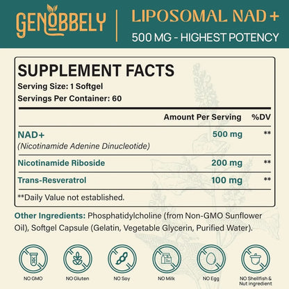 NAD+ Liposomal GENOBBELY