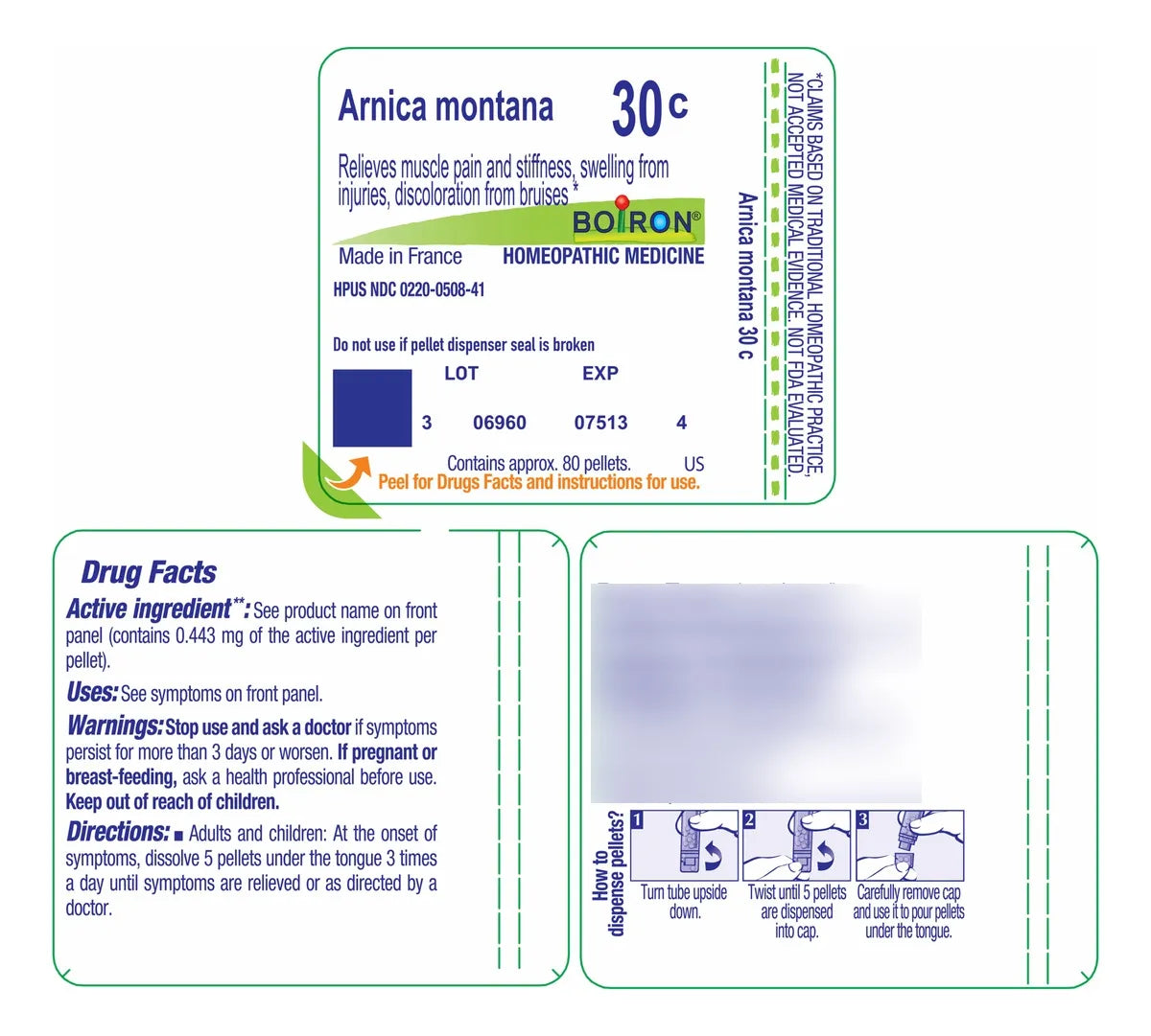 Árnica Montana – Glóbulos Homeopáticos - BOIRON