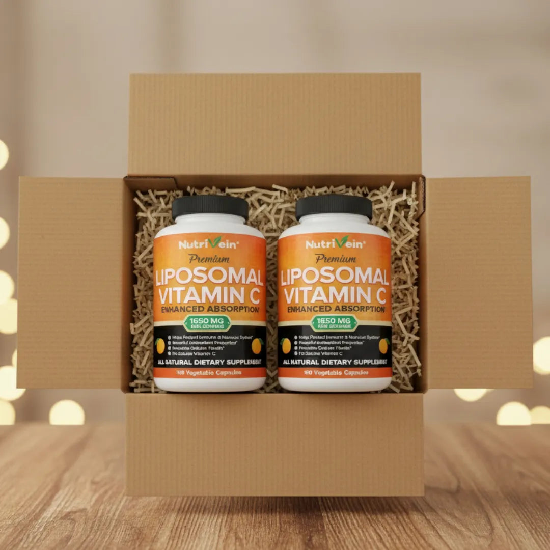 Vitamina c liposomal 1650 mg pack 2 apoyo inmune